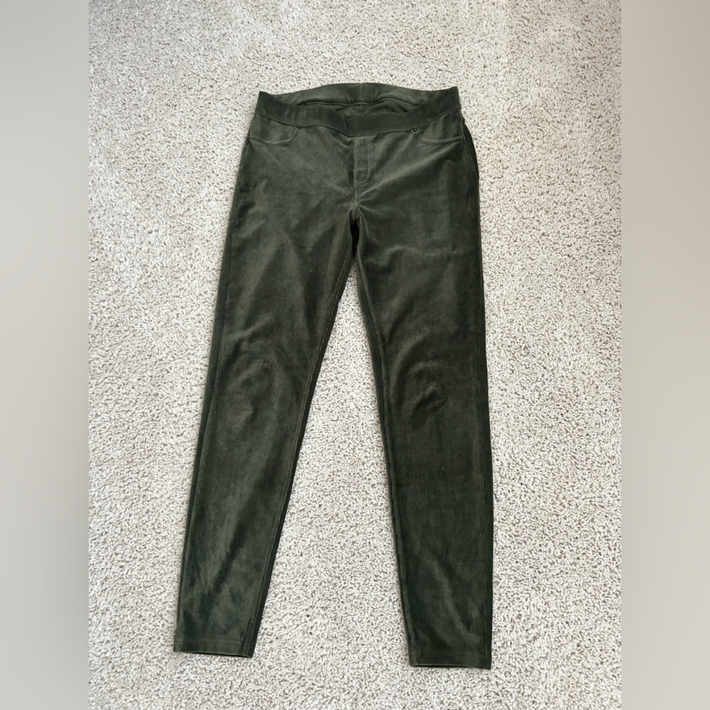 Corduroy stretch pants